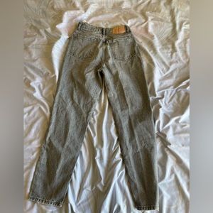 Zara Grey/Black ripped Jeans Size 26